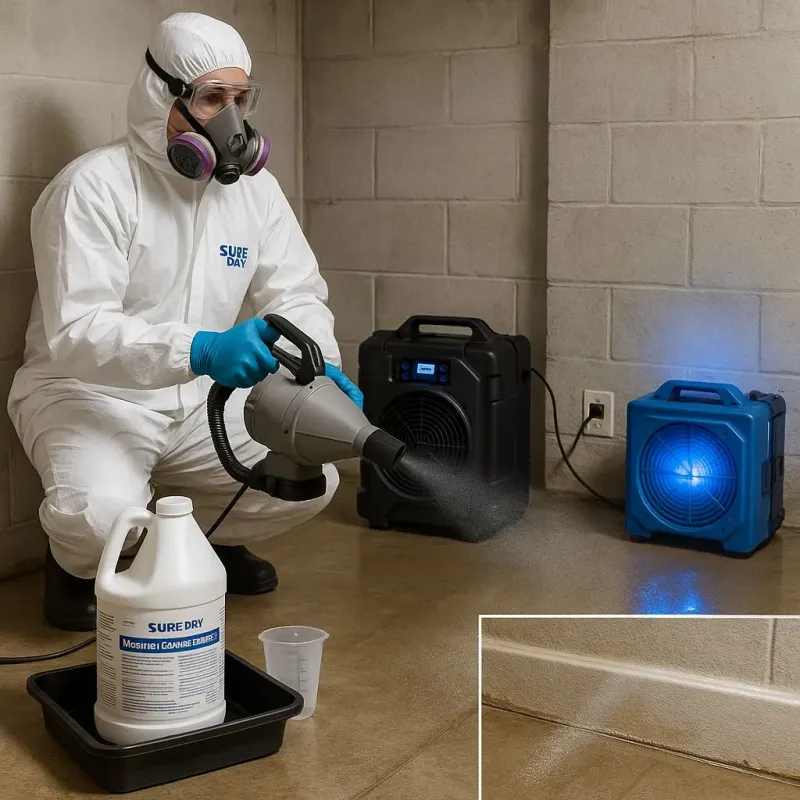 Sanitization and Odor Removal process in California City, CA