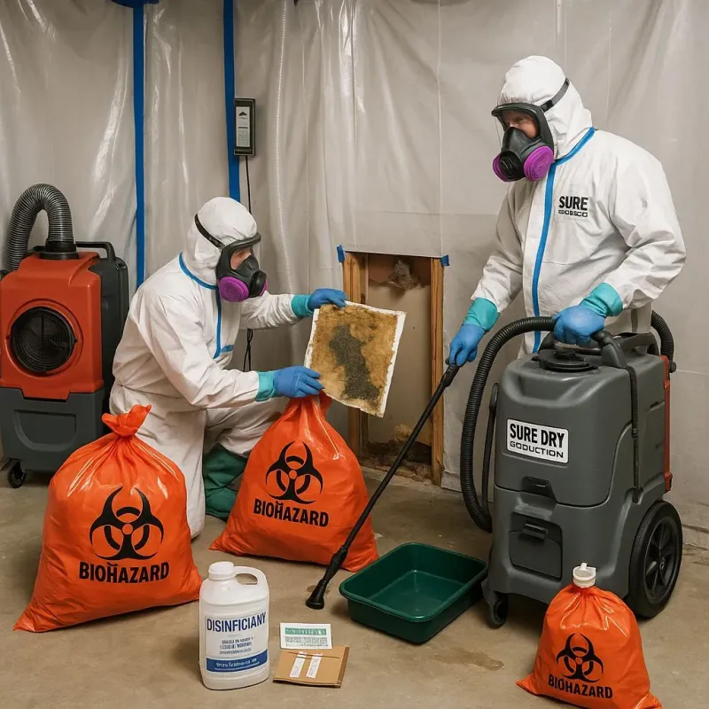 Contaminated Water Handling Protocols process in California City, CA