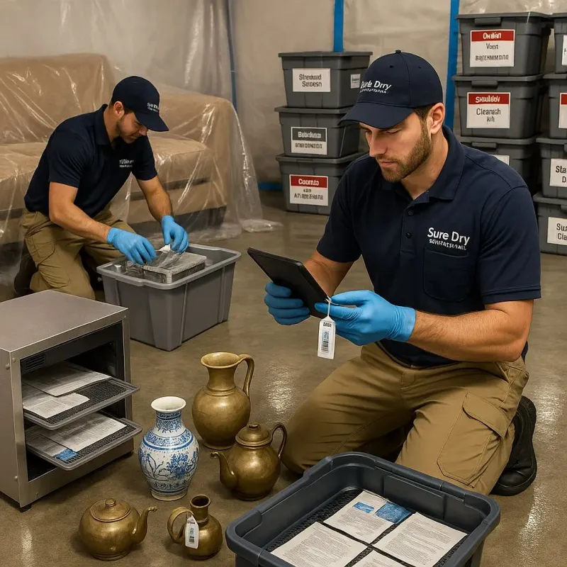 Content Protection and Restoration process in California City, CA